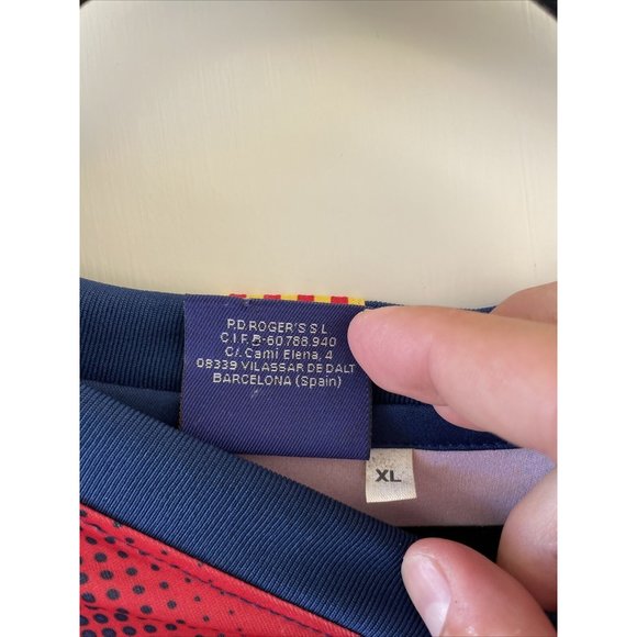 FC Barcelona Home Jersey Messi 10 Mens Size XL FCB - Picture 5 of 10